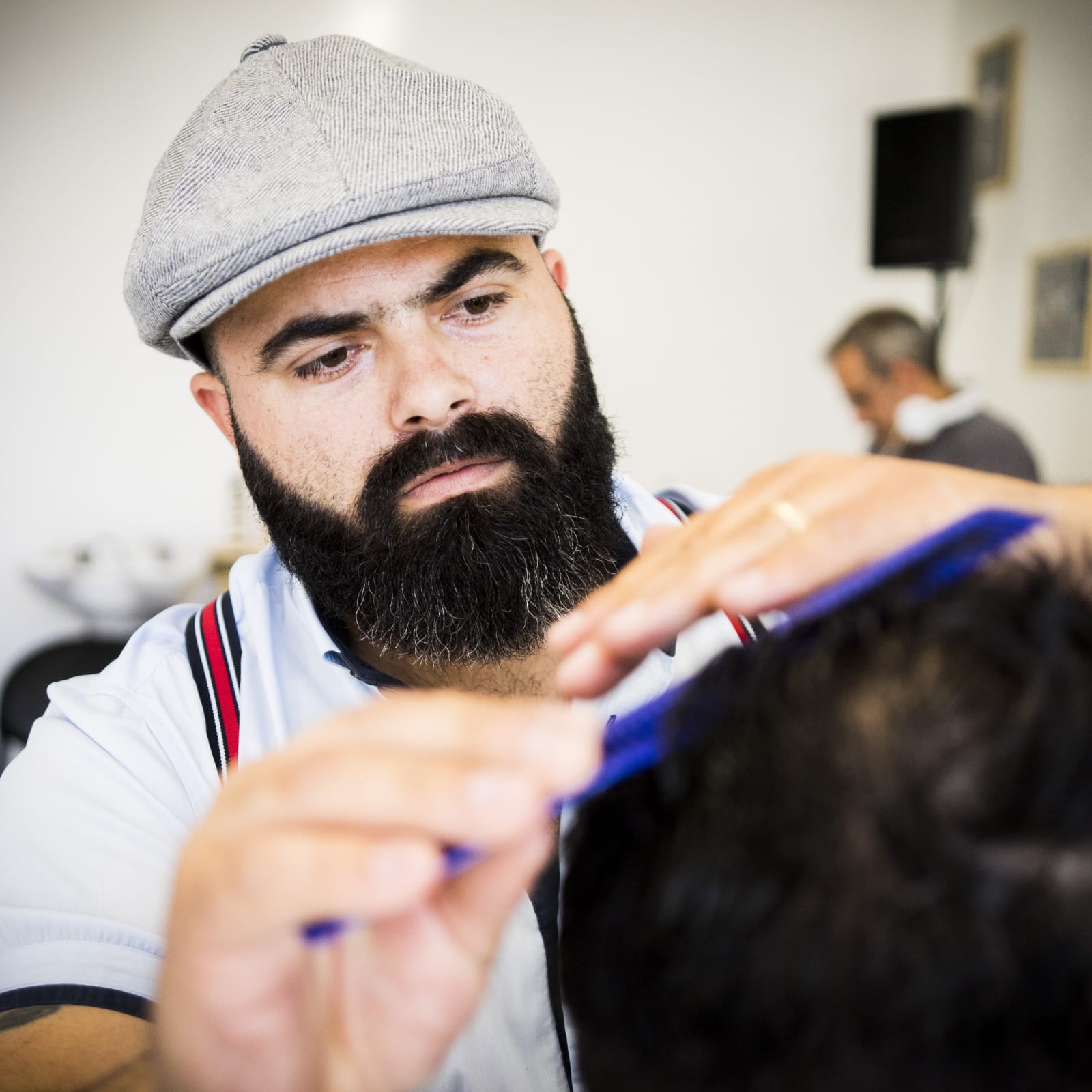 Barba desenhada - Carlos Alves